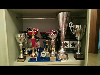 Car and trophies;)